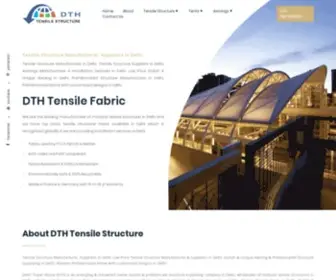 DThtensileprefab.in(Tensile Structure Manufacturer in Delhi) Screenshot