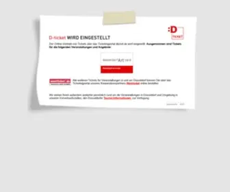 Dticket.de(Ihre Ticketseite) Screenshot