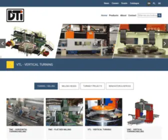 Dti.com.pl(Design Technologies International (DTI)) Screenshot