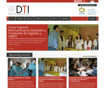 Dtifoundation.com(Donation & Transplantation Institute) Screenshot