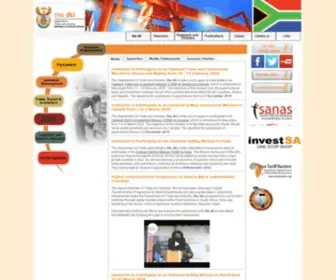 Dti.gov.za(Dti) Screenshot