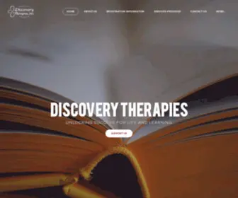 Dtiusa.org(Discovery Therapies) Screenshot