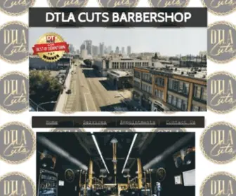 Dtlacuts.com(Dtla Cuts Barbershop) Screenshot