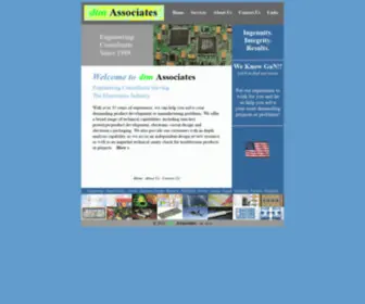 Dtmassociates.com(Electronic Design and Electronic Development From dtm Associates) Screenshot