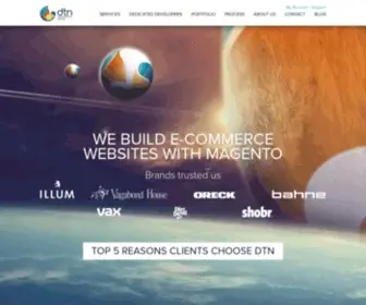 DTN.com.vn(Magento Development Services) Screenshot