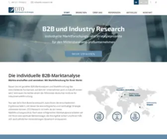 Dto-Research.com(Dto Research) Screenshot