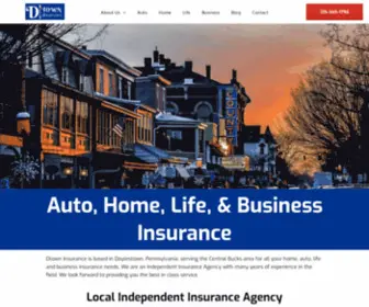 Dtowninsurance.com(Dtown is An Independent Insurance Agency You Can Count On) Screenshot