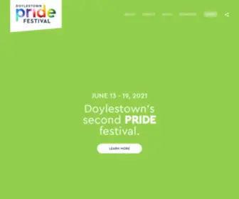 Dtownpride.com(Doylestown Pride Festival) Screenshot