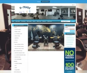 Dtradellc.com(DTrade LLC Beauty and Salon Equipment) Screenshot