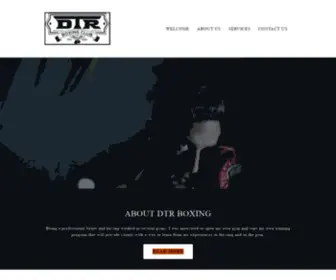 DTrboxing.com(DTR Boxing) Screenshot