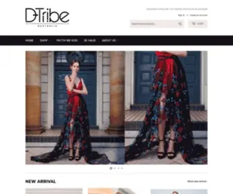 Dtribe.com.au(Australia Designer Label) Screenshot