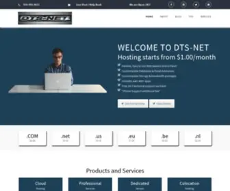 DTS-Net.com(Web hosting) Screenshot