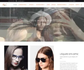 DTS-Optic.fr(Opticien à Lyon) Screenshot