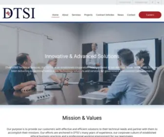 Dtsi.com(Diversified Technical Services Inc) Screenshot