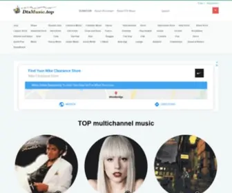 DTsmusic.top(Surround multichannel music blog) Screenshot