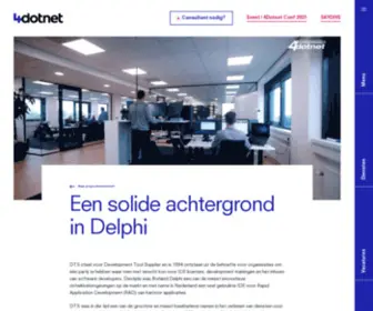DTS.nl(Een solide achtergrond in Delphi) Screenshot