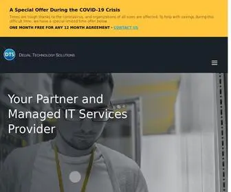 Dtsolutions.com(Managed IT Services Provider) Screenshot