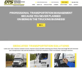 Dtsolutions.net(Dedicated Transportation Solutions) Screenshot