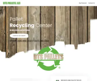 DTspallets.com(Pallet recycling) Screenshot