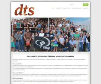 DTsromania.com(Discipleship Training School) Screenshot