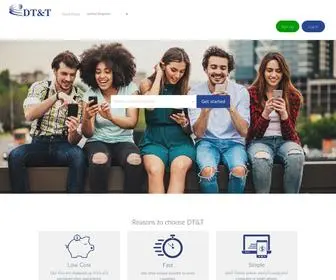 DTTCL.com(Simplifying Your Payment Experience) Screenshot