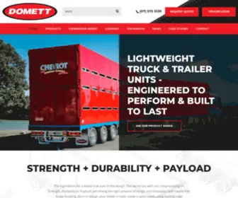 DTTL.co.nz(Custom Built Truck Trailer Units) Screenshot