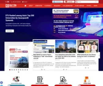 Dtu.edu.vn(Đại học Duy Tân) Screenshot