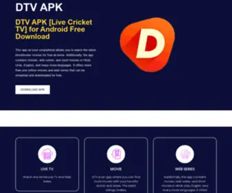 Dtvapk.xyz(DTV APK DOWNLOAD) Screenshot