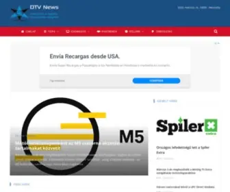DTvnews.hu(DTV News) Screenshot