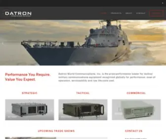 DTWC.com(Datron World Communications) Screenshot