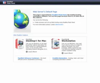 DU.net(Default Parallels Plesk Panel Page) Screenshot