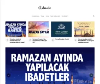 Duaile.com(Dualar, Hadisler, Sureler) Screenshot