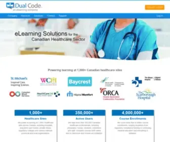 Dualcode.com(Dual Code) Screenshot