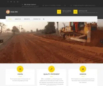 Dualengineeringservicesltd.com(Building and Water Engineering services) Screenshot