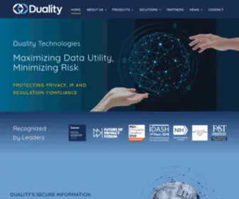 Dualitytech.com(DualityTechnologies) Screenshot