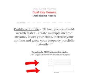 Dualkeyhomes.com.au(Dual Key Homes) Screenshot