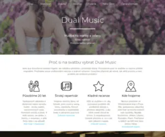 Dualmusic.cz(O nás) Screenshot