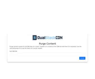 DualstackCDN.com(Laravel) Screenshot