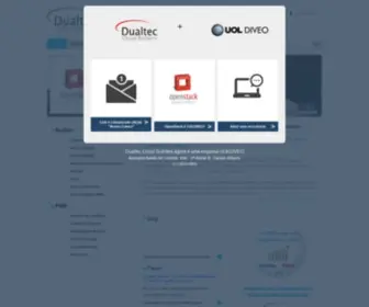 Dualtec.com.br(Dualtec Cloud Builders) Screenshot