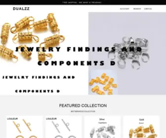 Dualzz.com(Jewelry Findings And Components D) Screenshot