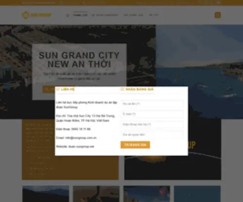 Duan-Sungroup.net(Bất động sản Sungroup) Screenshot