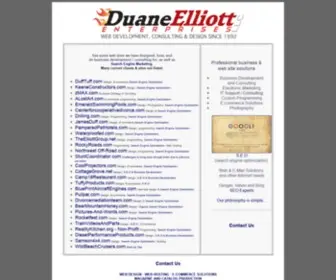 Duaneelliott.com(Internet Web Design) Screenshot
