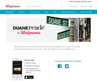 Duanereade.com(Duane Reade) Screenshot