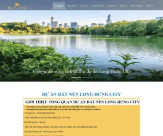 Duanlonghungcity.info(DỰ ÁN ĐẤT NỀN LONG HƯNG CITY) Screenshot