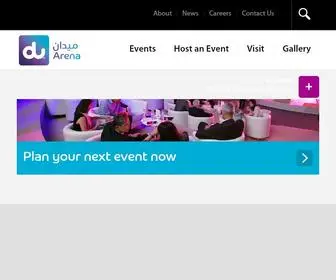 Duarena.ae(Hire only the best event management companies in Abu Dhabi. du Forum) Screenshot