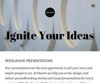 Duarte.com(Communication & Presentation Skills Training) Screenshot