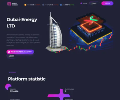 Dubai-Energy.com(Bitcoin) Screenshot