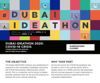 Dubai-Ideathon.com(DUBAI IDEATHON 2020) Screenshot