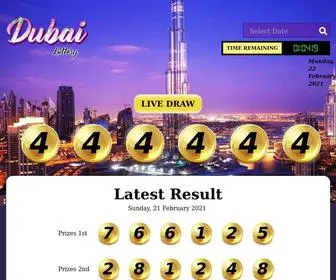 Dubai-Lottery.com Screenshot