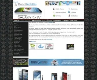 Dubai-Mobiles.net(The best online store for Mobiles and Electronics in Dubai UAE) Screenshot